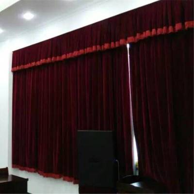 金絲絨舞臺幕布 北京年會幕布 背景幕布 批發幕布廠家